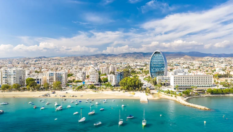 Zakątki Cypru, Limassol, panorama na miasto