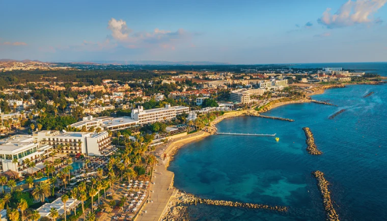 Cypr Pafos, panorama miasta