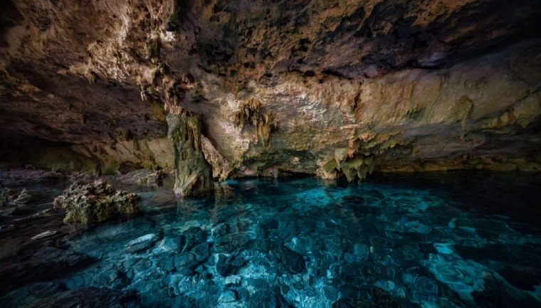 Jaskinie Półwysep Jukatan