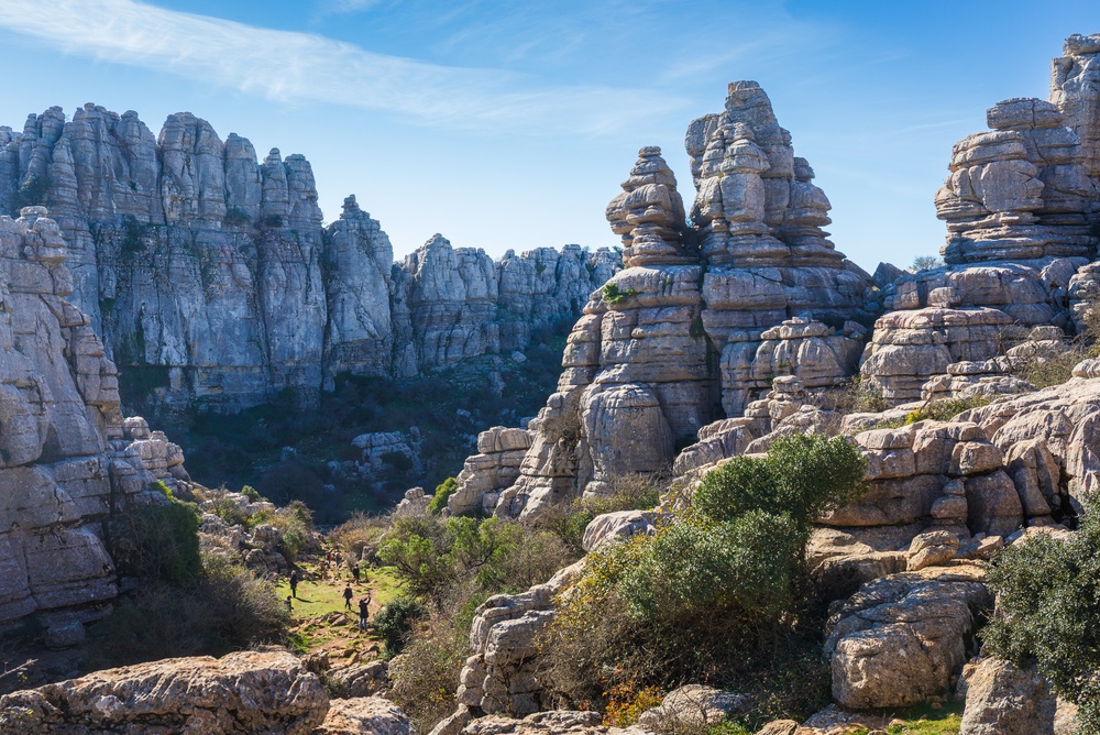 Costa del Sol - atrakcje i najciekawsze miejsca. Co warto zobaczyć? 9 Rezerwat Przyrody El Torcal de Antequera w Andaluzji.