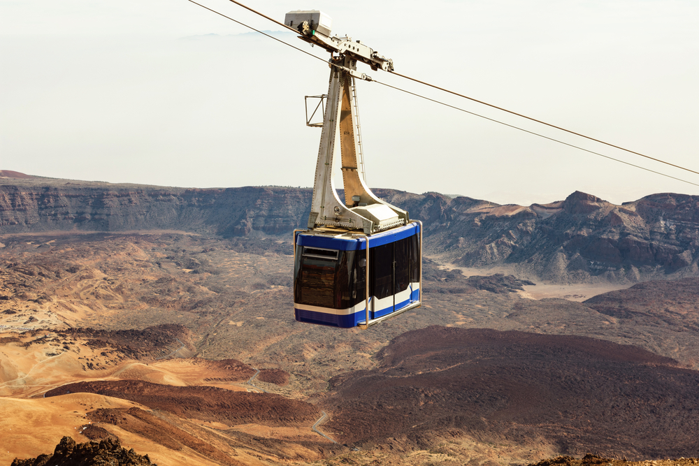 Teneryfa – atrakcje, które sprawią, że zakochasz się w wyspie 2 Teneryfa atrakcje - kolejka linowa