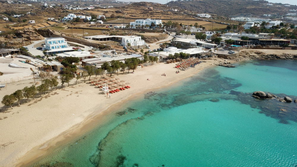 Mykonos plaża - Paraga