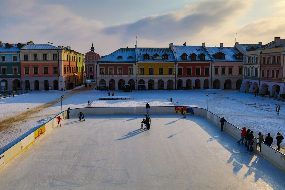 Ferie zimowe 2025 Lubelskie - lodowisko