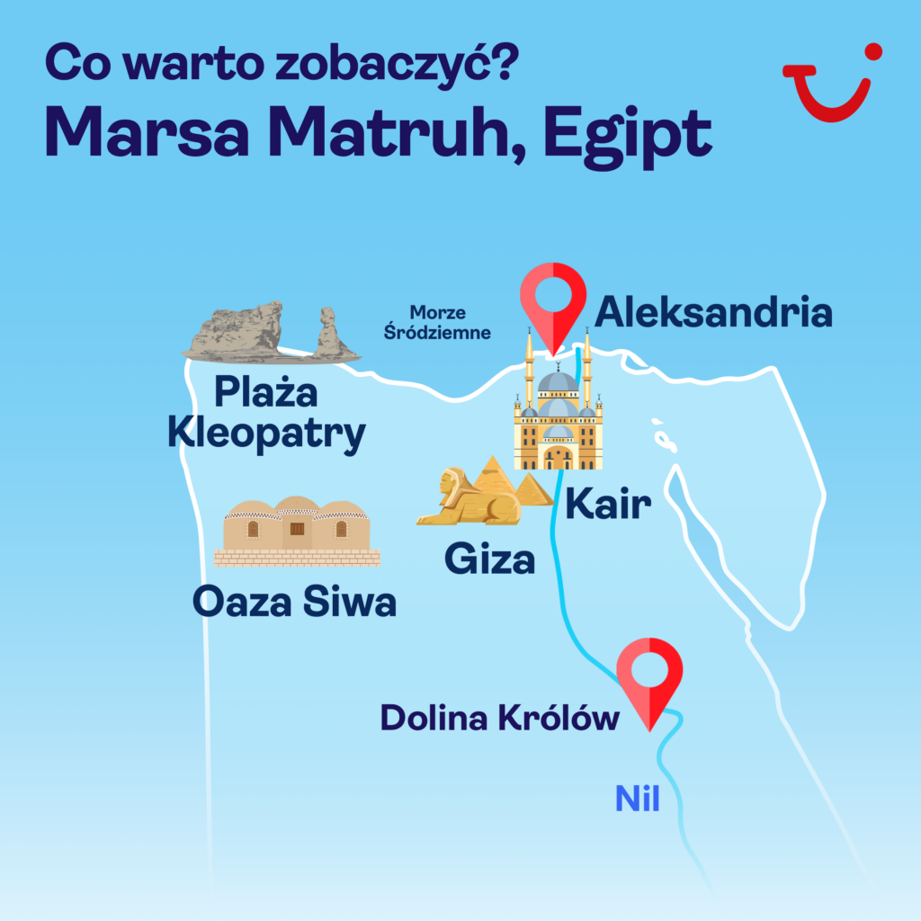 Co warto zobaczyć w Marsa Matruh? Mapa atrakcji.