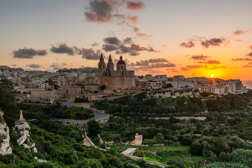 Mellieha to miejsce, które zachwyca o każdej porze dnia.