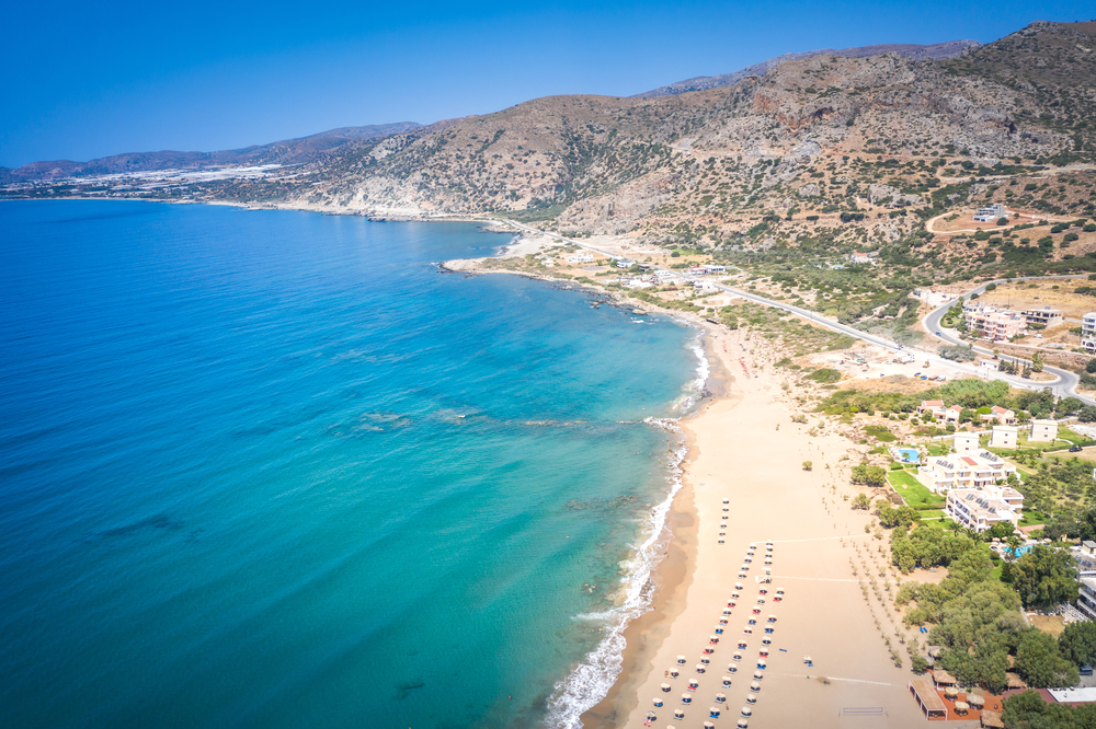 Paleochora to raj dla miłośników plażowania.