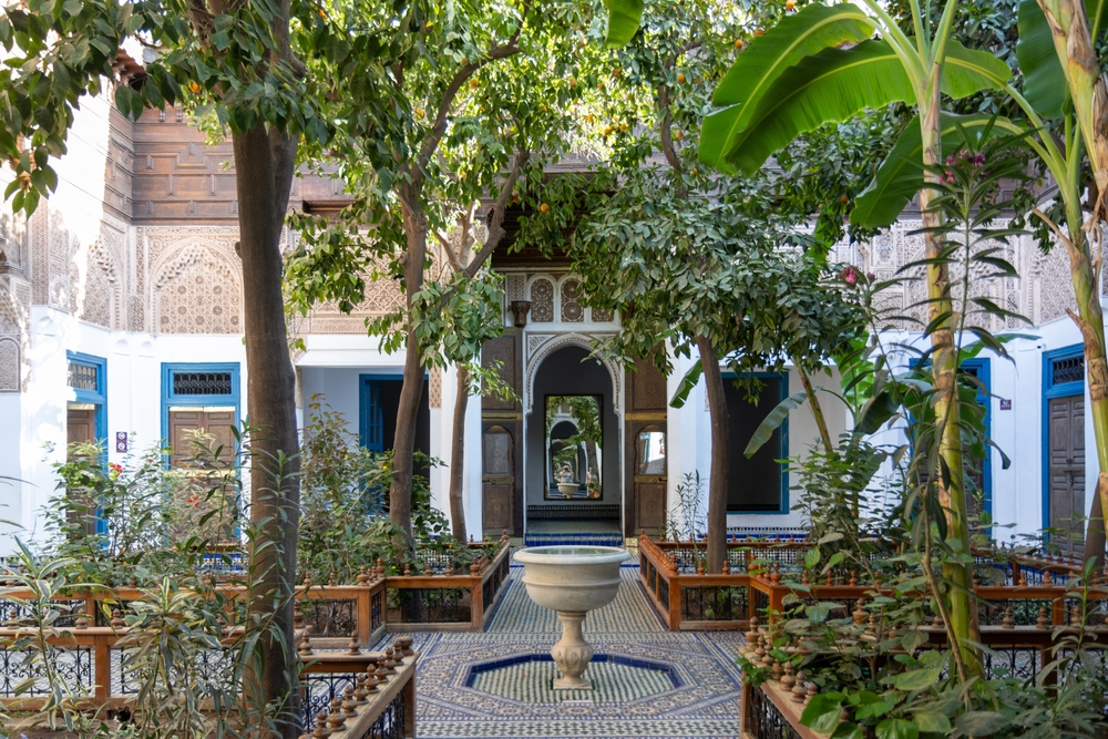 Pałac Bahia w Marrakeszu.