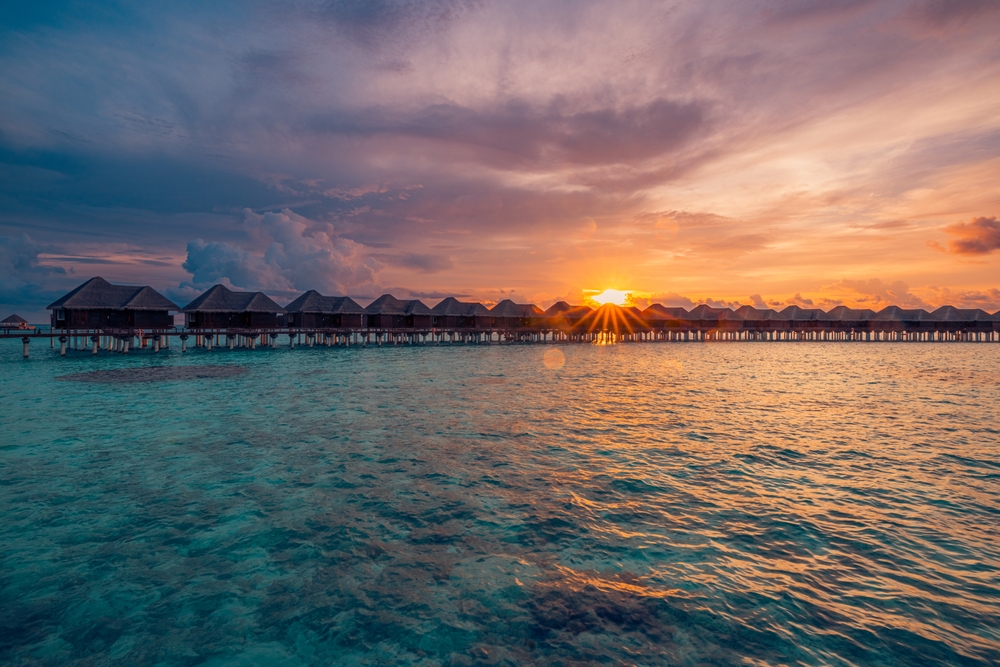 Co robić na Malediwach - rejs o zachodzie słońca