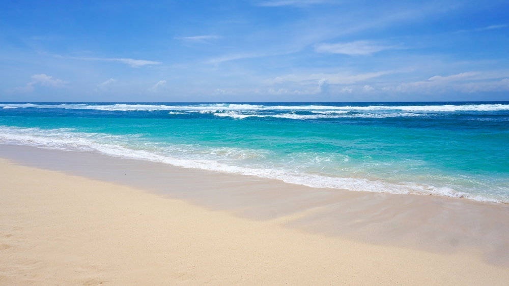 atrakcje Bali - plaża Melasti