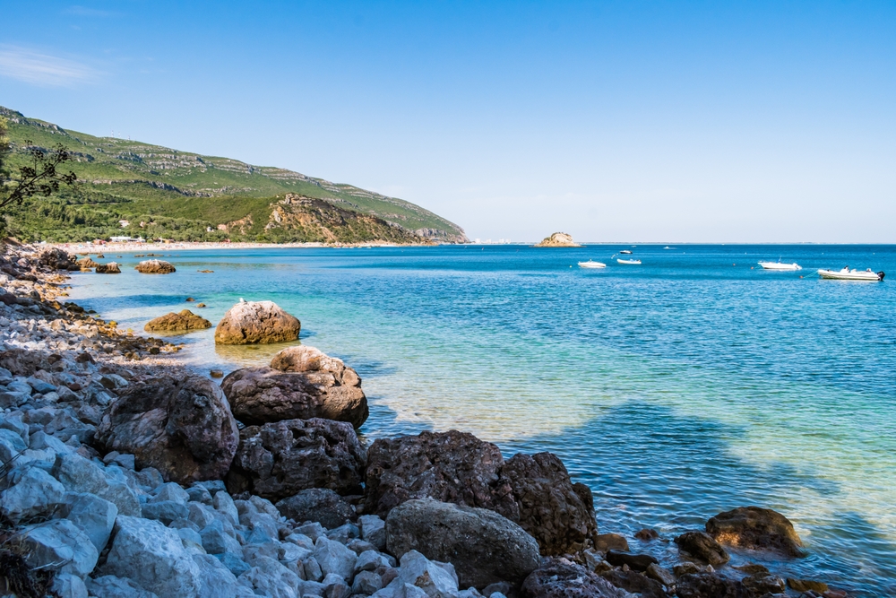 Najpiękniejsze plaże w Portugalii - Portinho da Arrabida