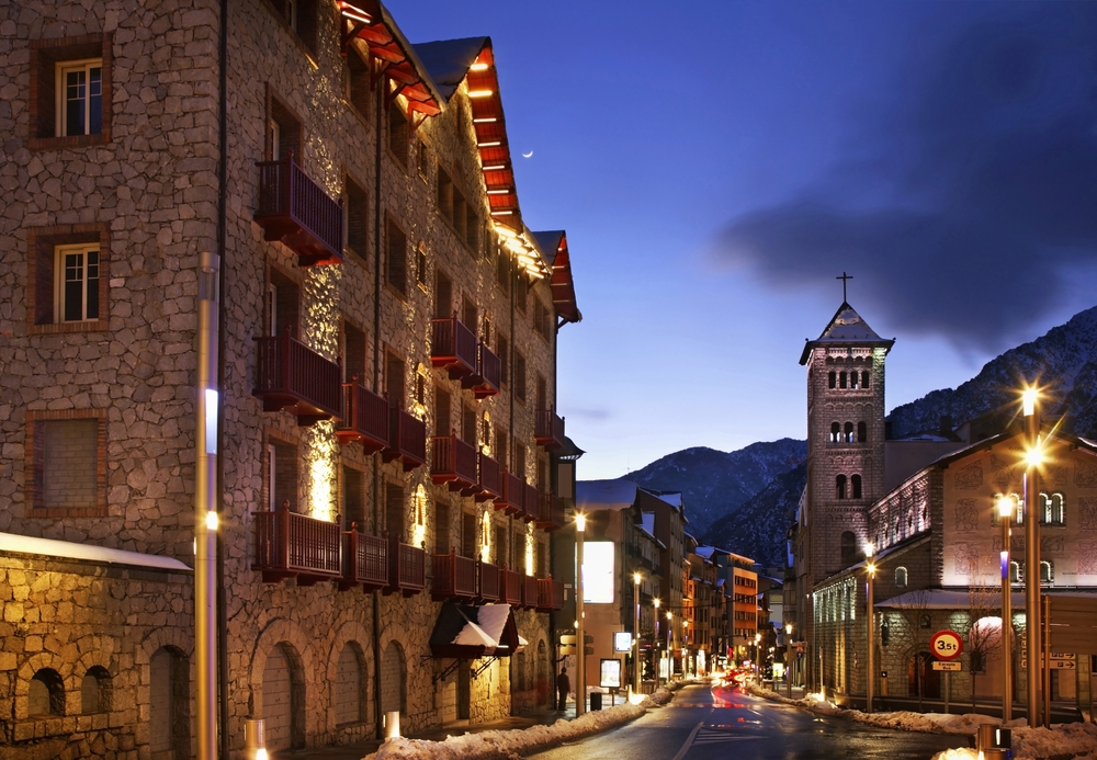 Andora - narty - Andorra la Vella