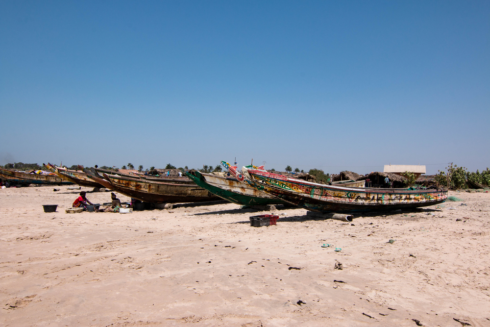 Gambia plaże - Sanyang Beach