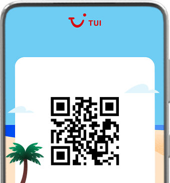 Kod QR na ekranie smartfona do szybkiego dostępu w aplikacji TUI Blog