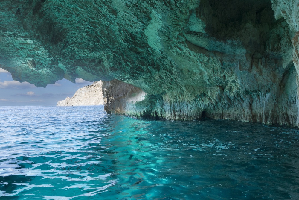 Zakynthos – plaże, atrakcje i co warto zobaczyć na wyspie zwanej Kwiatem Wschodu 7 Zakynthos - błękitne groty