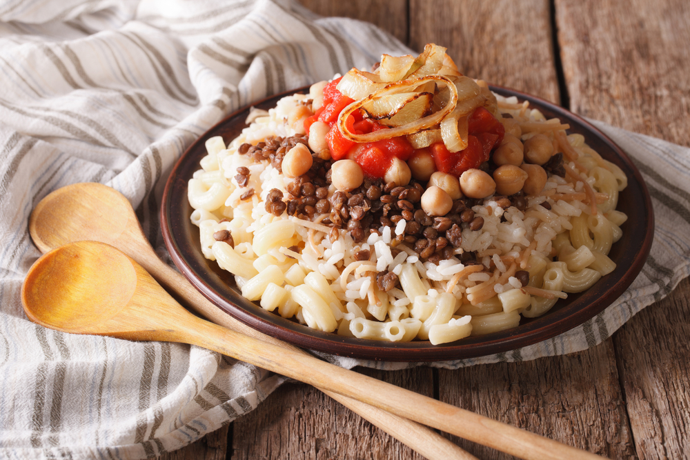 kuchnia egipska - koshari