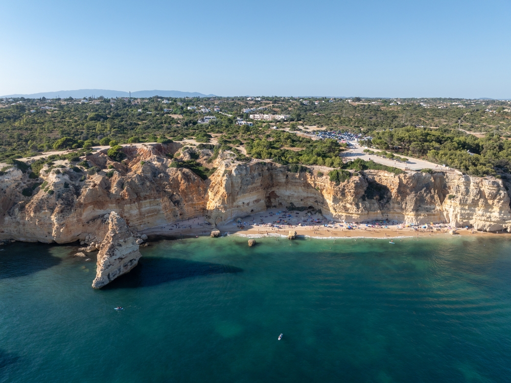 Wybrzeże Algarve – co warto zobaczyć? 7 Wybrzeże Algarve - Praia de Marinha
