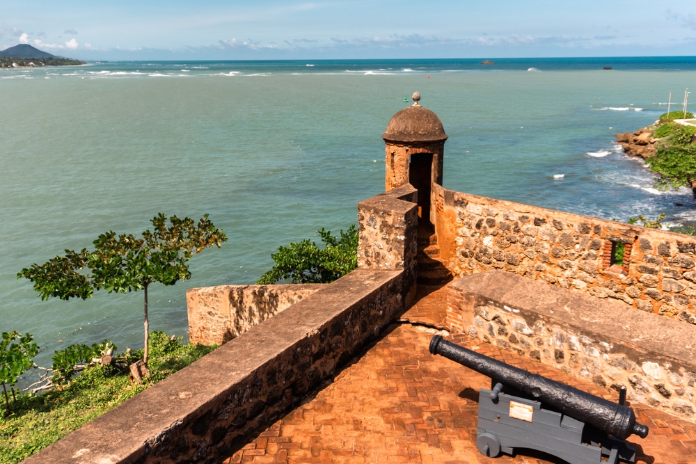 Historyczna forteca San Felipe w Puerto Plata.